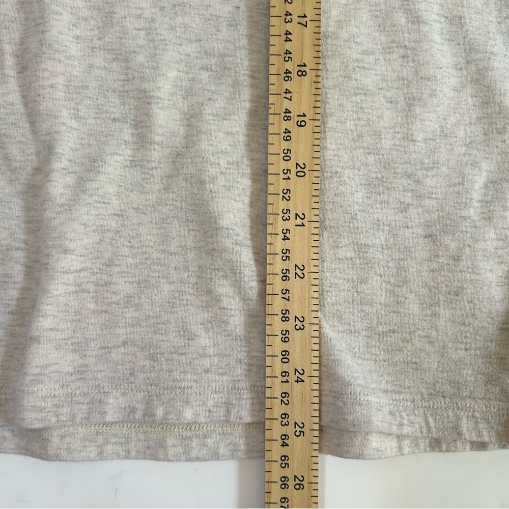 Frame Denim Heather Gray Crew Neck Shirt - Picture 7 of 8